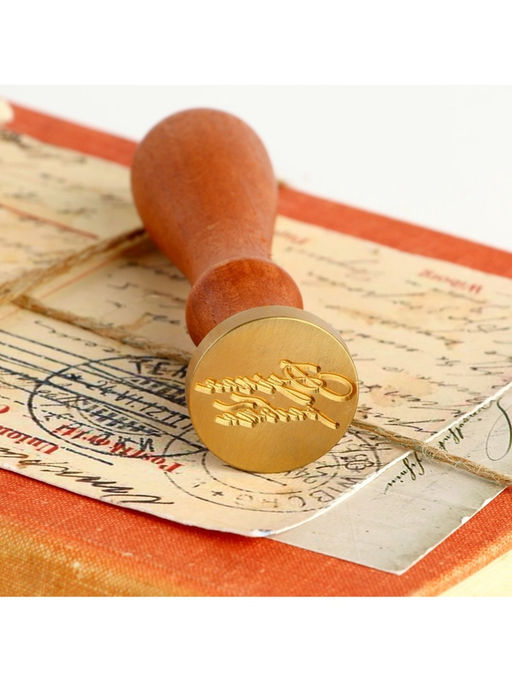 Сургучная печать «Ручная работа», 12.5 х 4 х 4 см