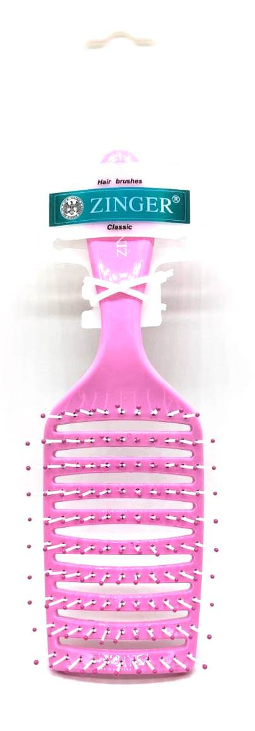 Расческа SZ-OS-5032-1 (mda-449),квадратная изогнутая 20*0,9мм, цвет Розовый (12)