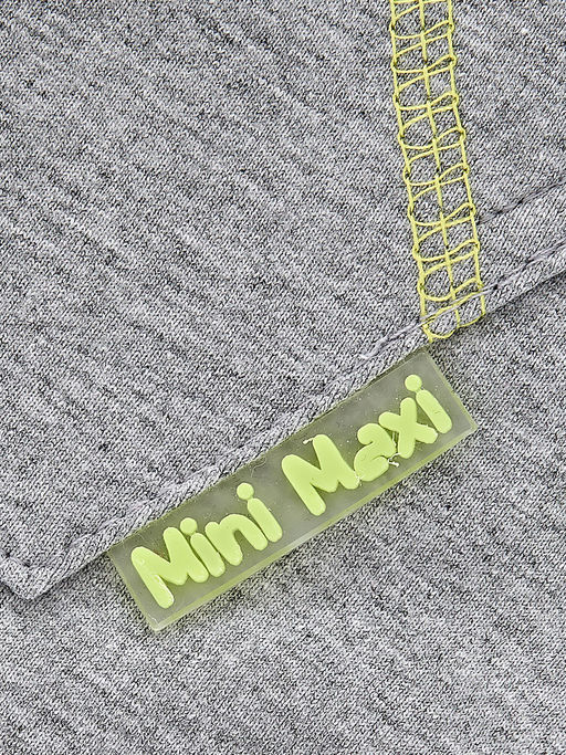 Брюки на резинке с подворотом UD 7333 черн.меланж - Mini maxi фото 15