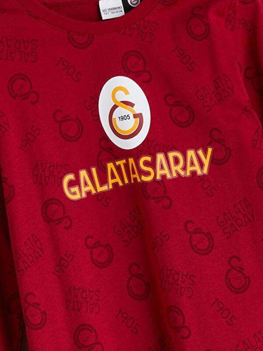Galatasaray Bask?l? Erkek ?ocuk Pijama ?st - Waikiki фото 3