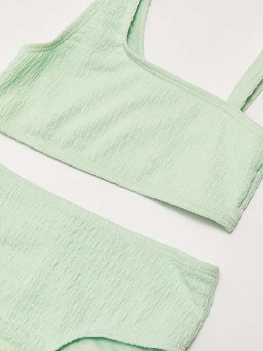 Esnek Kuma? Kendinden Desenli K?z ?ocuk Bikini - Waikiki фото 3