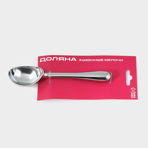 Ложка для мороженого Доляна «Идея», 17×4×2.3 см, нержавеющая сталь