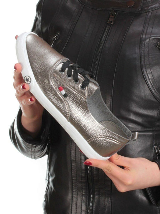 05-MJ-17D-23E GUN Кеды женские (искусственные материалы) - Фабричный китай фото 2