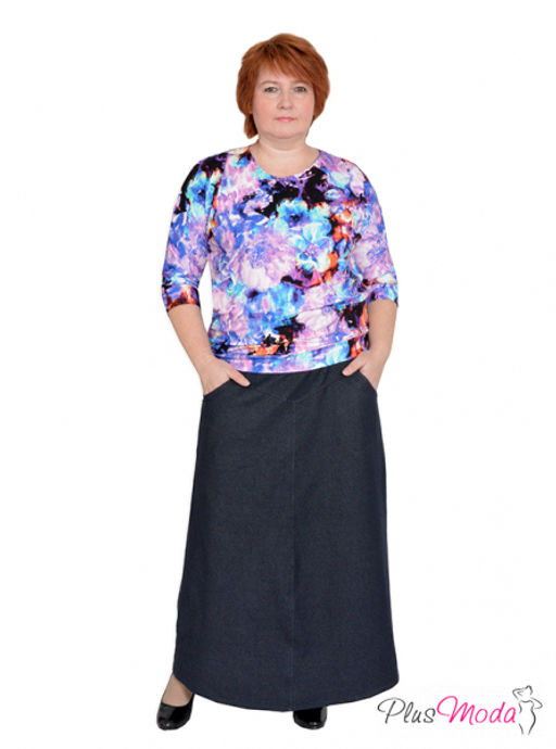 Юбка Модель №242 размеры 50-78 - Plusmoda фото 3