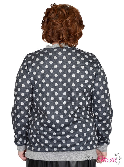 Джемпер Модель №818 размеры 44-84 - Plusmoda фото 2