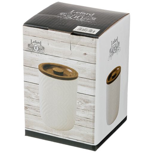 БАНКА ДЛЯ СЫПУЧИХ ПРОДУКТОВ LEFARD NATIVE 750 МЛ 9,5*14,5 СМ фото 2