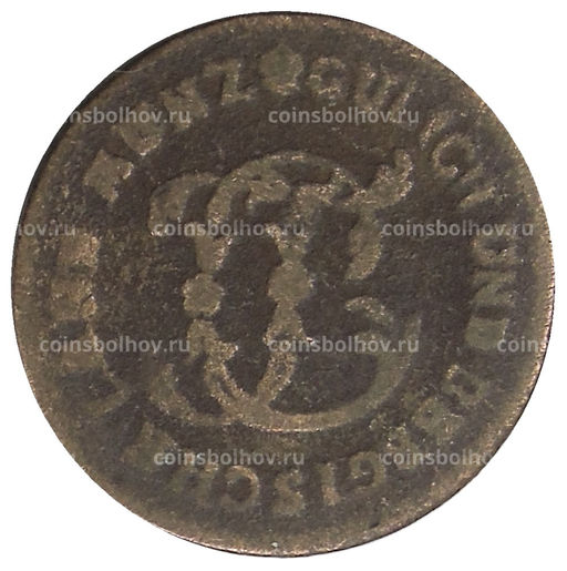 Монета 1/2 стубера 1790 года Германские государства Юлих-Берг