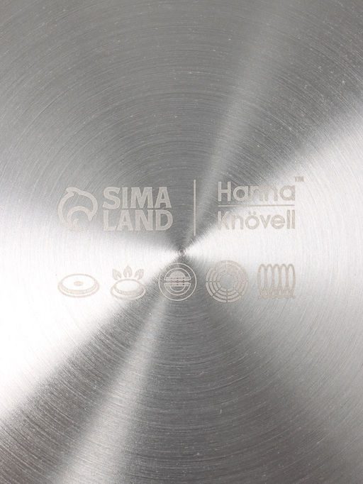 Блинная сковорода 3Ply Hanna Knövell, d=28 см, h=3 см, толщина 2.2 мм, индукция, антипригарное покрытие, нержавеющая сталь