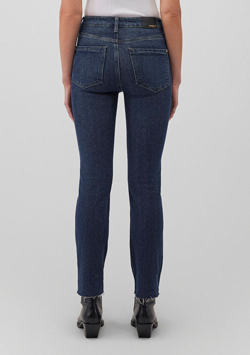 Viola Gold Premium Gece Mavisi Jean Pantolon  фото 6