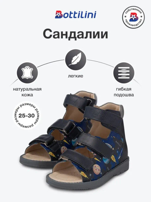 SO-430(24) Сандалии цвет темно-синий