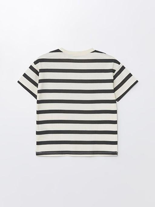 Bisiklet Yaka Mickey Mouse Bask?l? Erkek Bebek Ti??rt - Waikiki фото 2