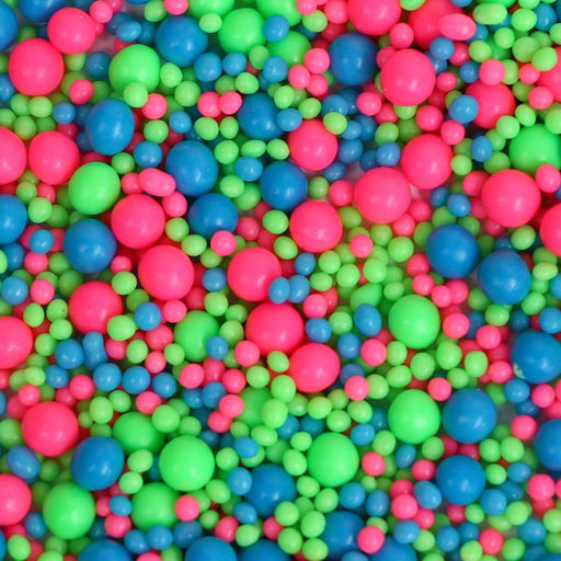 Посыпка кондитерская с эффектом неона в цветной глазури Синий, лайм, розовый, 50 г - Simaland фото 2