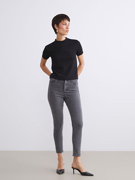 Slim Fit Kad?n Jean Pantolon