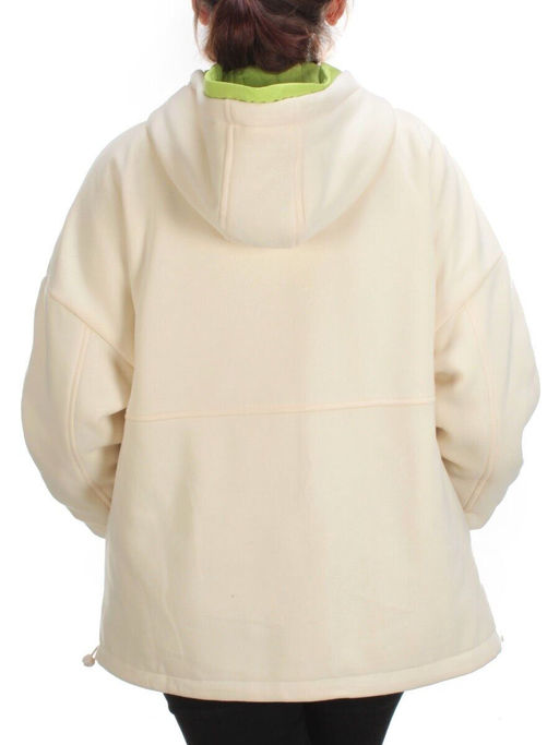 2561 BEIGE/ORANGE Худи женское (50 гр. синтепон) - Фабричный китай фото 15