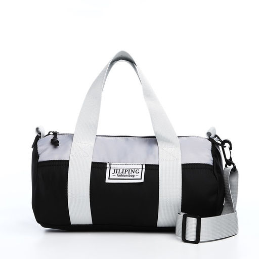 Сумка молодёжная на молнии, цвет чёрный - Simaland фото 2