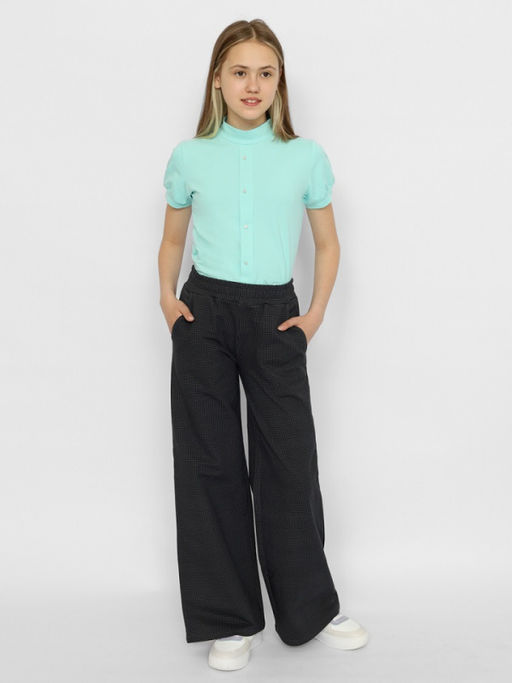 CRB wear/CWJG 63604-38 Водолазка для девочки,ментоловый/Ex.Cherubino  фото 3