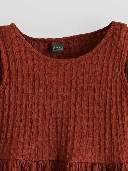 Bisiklet Yaka K?z ?ocuk Elbise