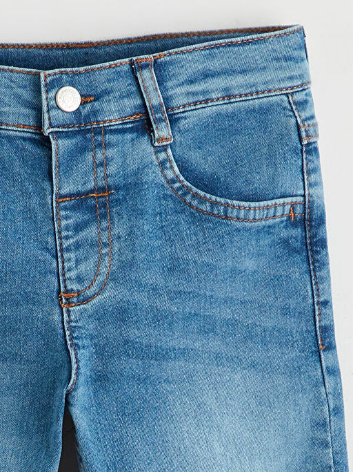 Erkek Bebek Slim Fit Jean Pantolon
