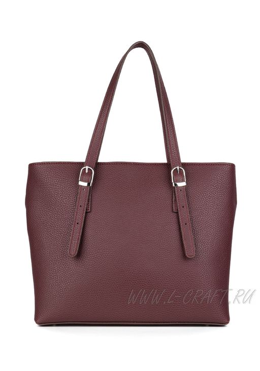 Сумка Модель №1477 | кожзам | гладкий | бордовый | Р847-23 | 29984