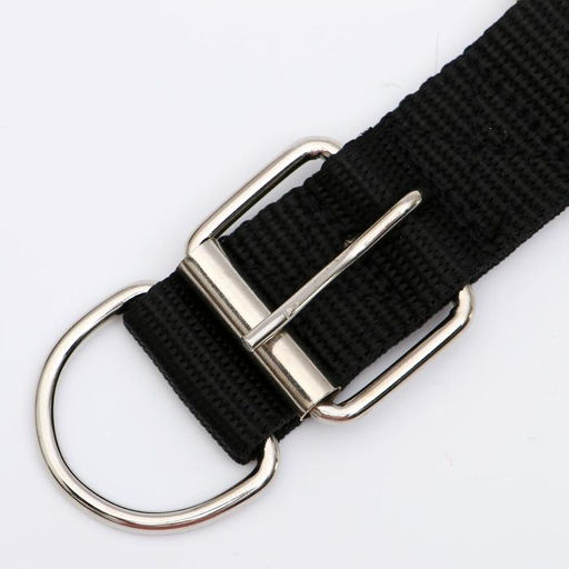 Ошейник Комфорт комбинированный, 58 х 3 см, ОШ 45-52 см, чёрный - Пижон фото 6