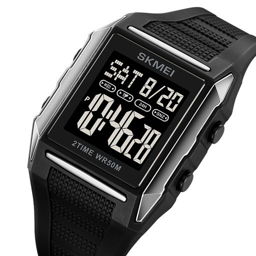 Часы наручные Skmei мужские электронные спортивные 2257silver-black