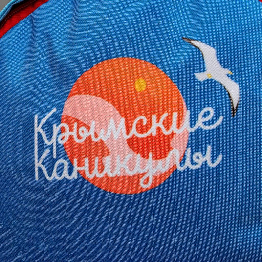 Рюкзак «Крым» Putin team, 29×13×44 см, отд на молнии, н/карман, голубой