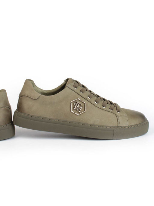 03-P255-4A GREEN Кроссовки мужские (натуральная замша) - Фабричный китай фото 11