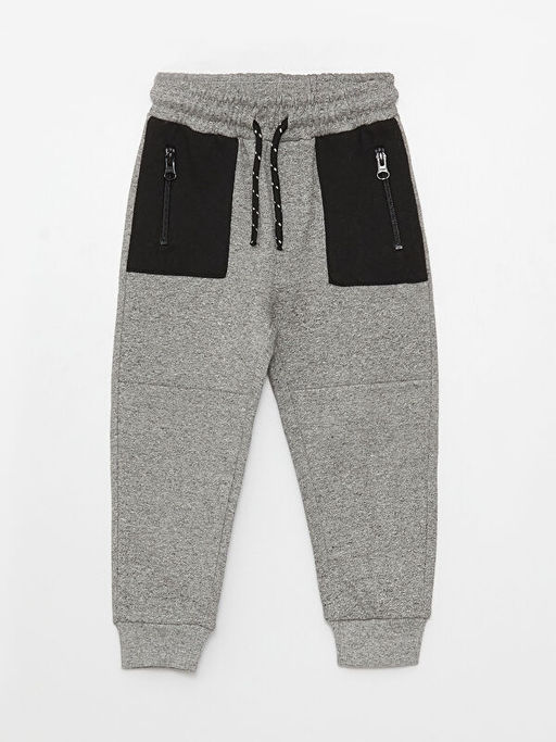 Bisiklet Yaka Uzun Kollu Bask?l? Erkek Bebek Sweatshirt ve E?ofman Alt 2li Tak?m - Waikiki фото 3