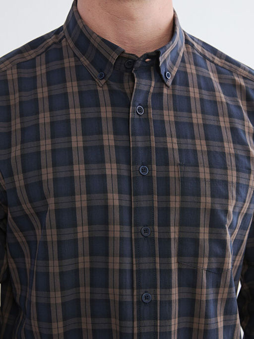 Regular Fit Ekose Erkek G?mlek