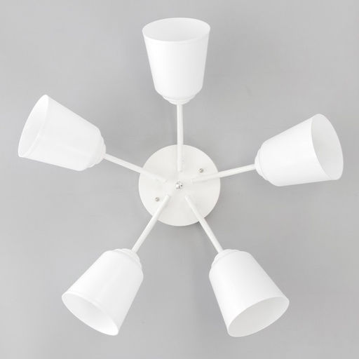 Люстра "Онлайн" (цилиндр) 5х15Вт Е27 МОДЕЛЬ: BR 00206 белый