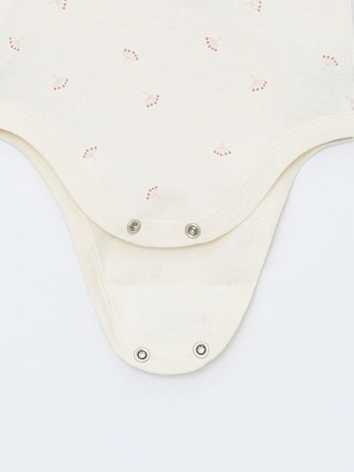 Bisiklet Yaka Uzun Kollu K?z Bebek ??t??tl? Body - Waikiki фото 3