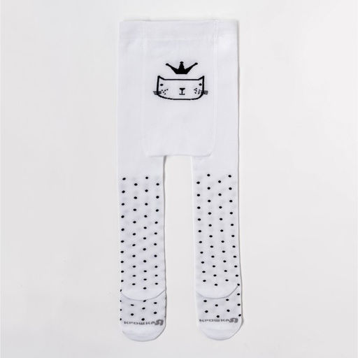 Колготки детские Крошка Я «Кошечка», белый, рост 98-104 см