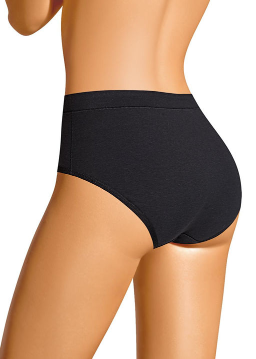 CLE CM001 Трусы жен. ЧБ база чёрный - Clever wear фото 2