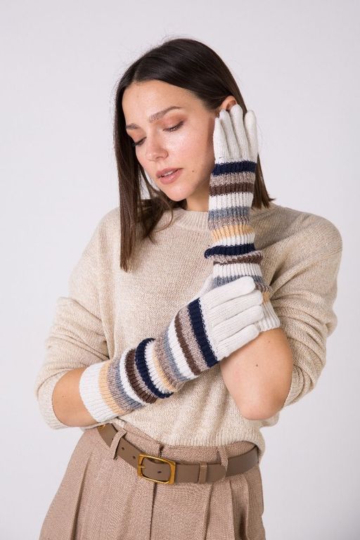 Перчатки из натуральной шерстью