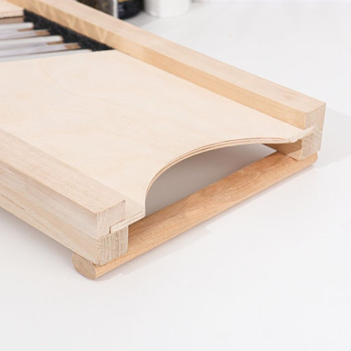 Шинковка для капусты с коробом, 57×22×4 см, дерево