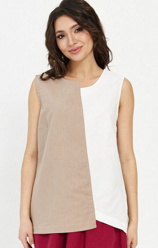 Блузка из 100% льна премиального качества Бостон - Vals фото 8