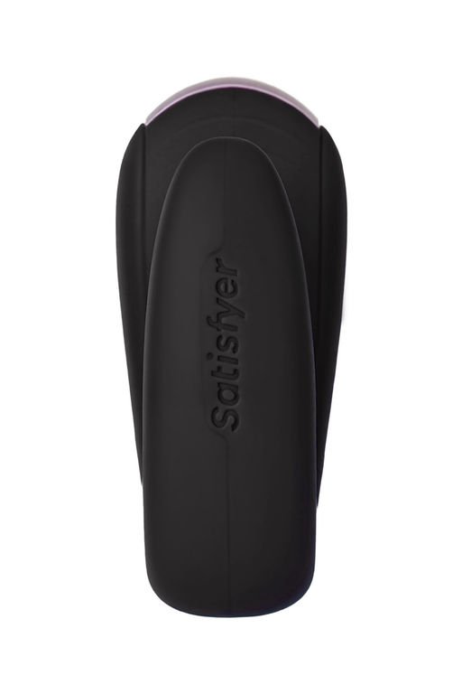 Многофункциональный стимулятор для пар Satisfyer Partner Double Fun, силикон, черный, 18 см