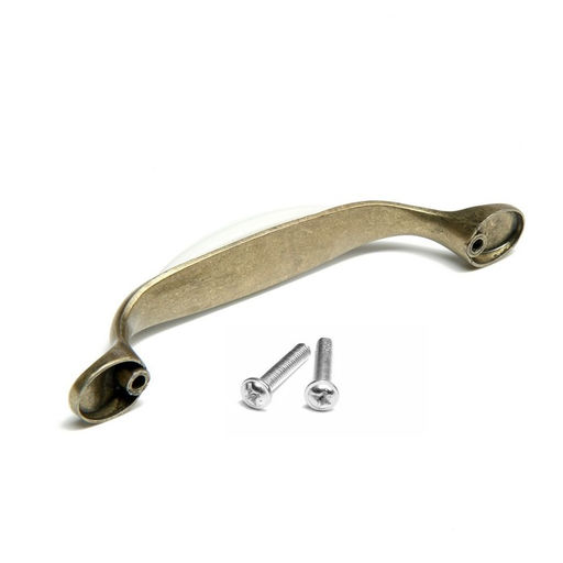 Ручка-скоба CAPPIO ROSE Ceramics, м/о 96 мм, цвет бронза