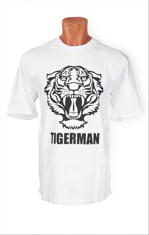 Футболка мужская, принт TIGERMAN (300-5) - Плиона фото 4