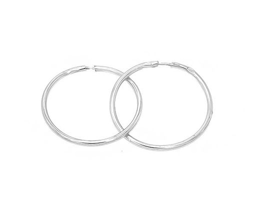 Серебряные серьги, без вставки, с-2,0, 2 см