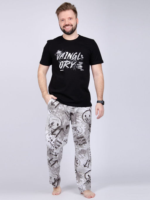 Комплект "Неро" брюки, трикотаж