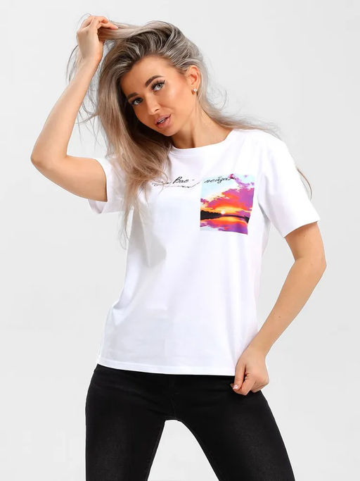 Футболка женская 318 - Вега фото 4