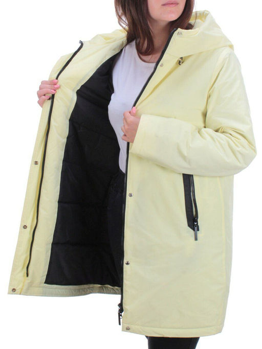 22223 YELLOW Куртка демисезонная женская (120 гр. синтепон) - Fashion фото 7
