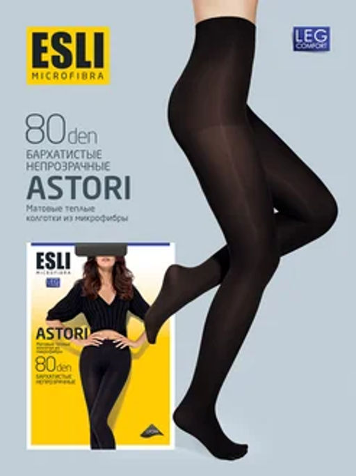 Колготки ESLi ASTORI 80 NEW (28) - nero - Conte elegant фото 2