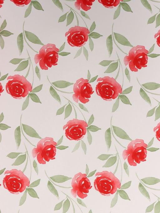 Цена за 20 шт. Пленка для цветов и букетов «Цветы», красная, 57×57 см