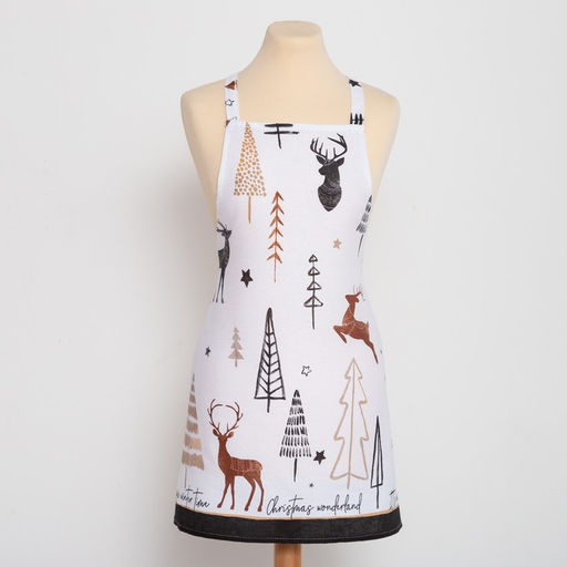 Фартук Доляна X-Mas 60х65см, 100%хл, рогожка 164 г/м2  фото 6