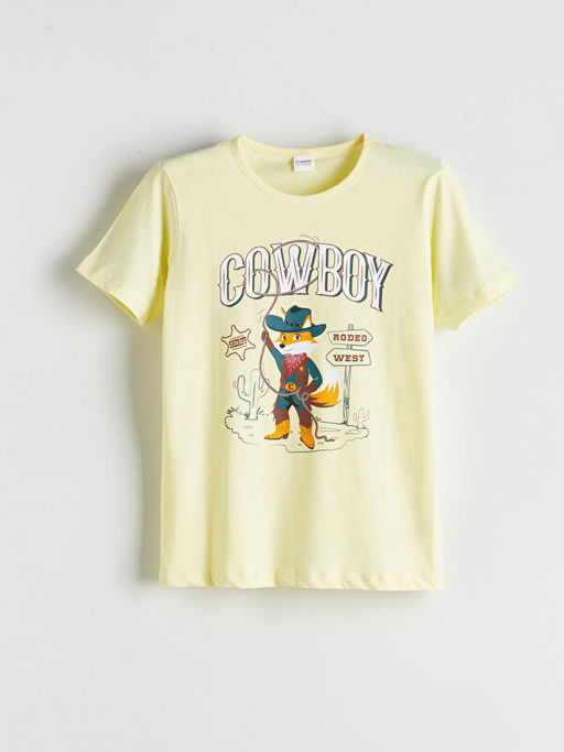 Bisiklet Yaka Erkek ?ocuk ?ortlu Pijama Tak?m?