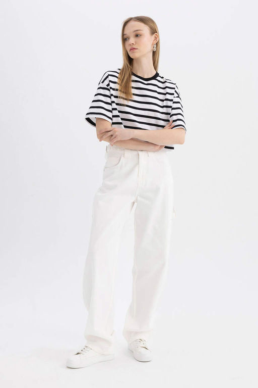 Брюки из габардина Cool Carpenter Fit - Defacto фото 2