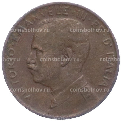 Монета 1 чентезимо 1916 года Италия
