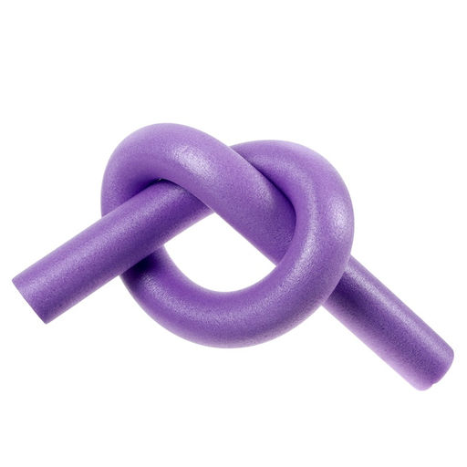 Аквапалка для аквааэробики ONLYTOP, d=6.5 см, длина 150 см, фиолетовая